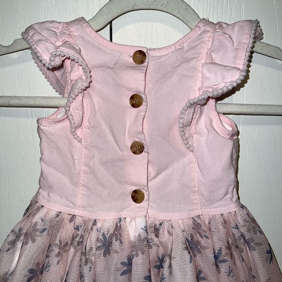 CALVIN KLEIN Little Girl's Floral Dress - Picture 5 of 10